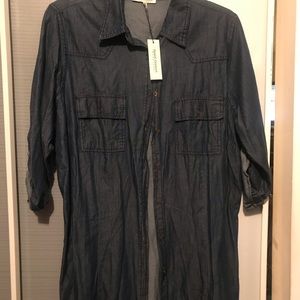 Denim Shirt Dress